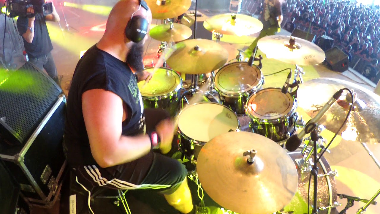 Demolition Hammer - Aborticide Drum Cam (Live @ Hellfest 2018)