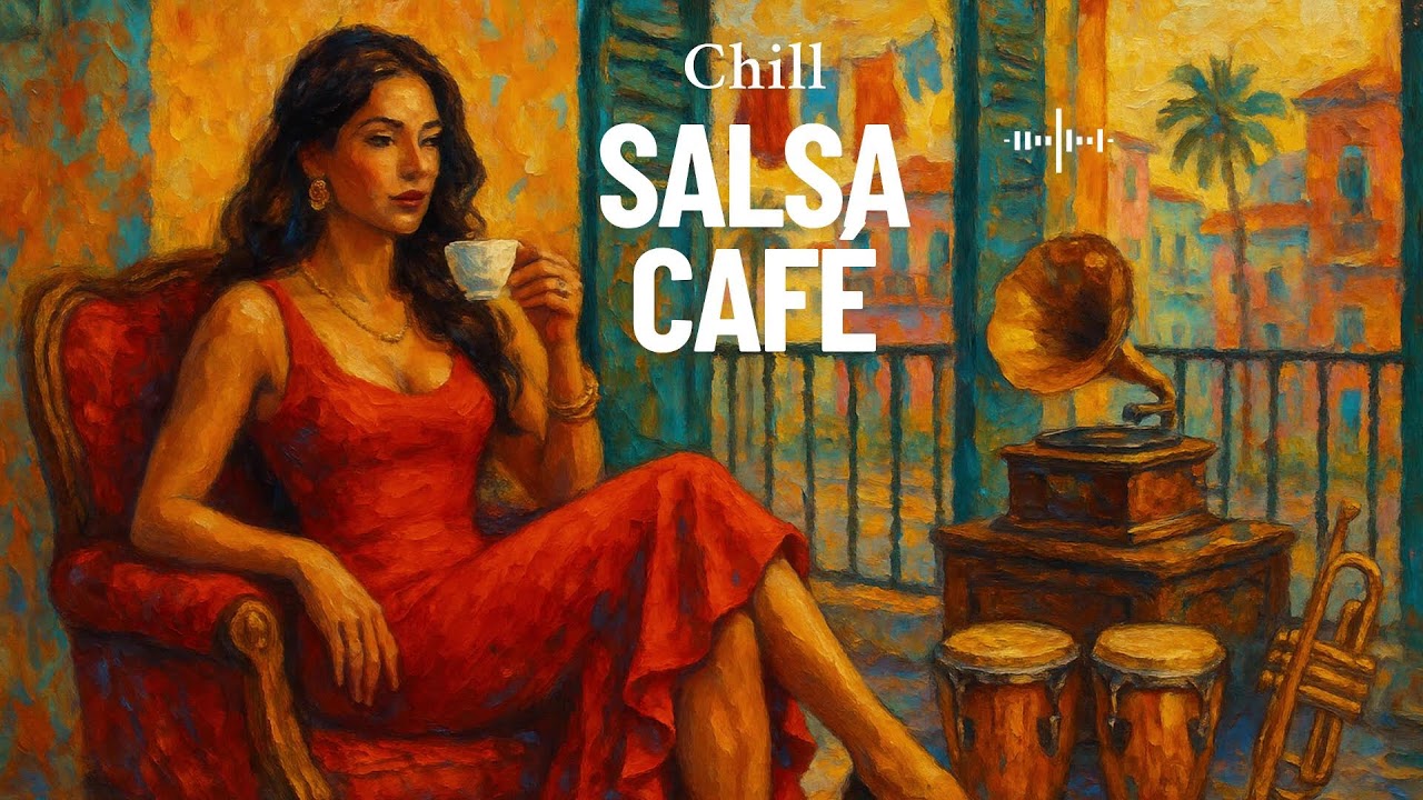 🔴Chill Latin Salsa Caf&eacute; | Smooth Dinner Music with Latin Vibes