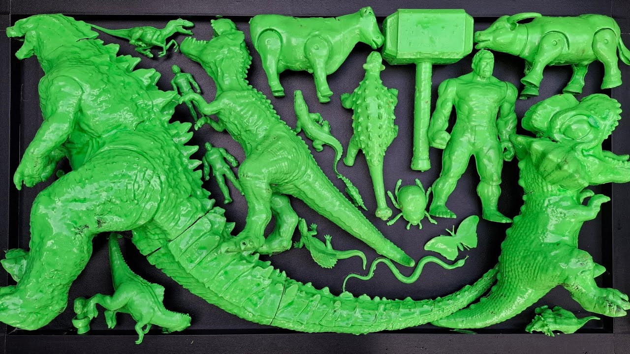 Dinosaurus Jurassic World Dominion:T-Rex/Brachiosaurus/Skibidi/Kingkong/Spiderman/Mosasaurus