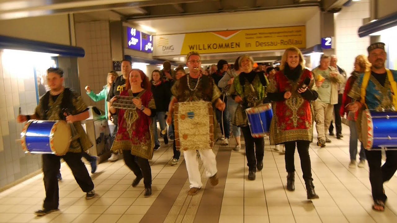 Umzug zum Bauhausfest 2017 in Dessau-Roßlau