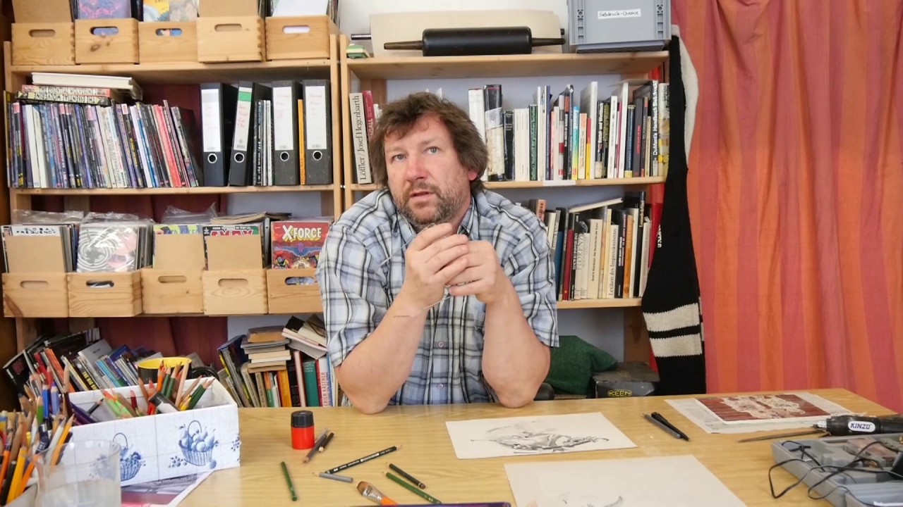 Künstlerporträt Knud Balandis, BBK NIedersachsen, Bezirksgruppe Braunschweig