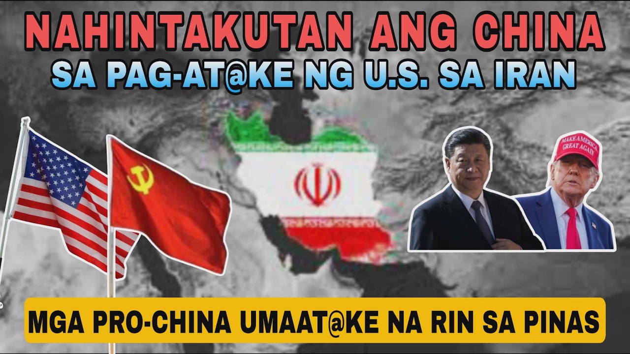 NAHINTAKUT@N ANG CHINA SA PAG-AT@KE NG U.S. SA IRAN NANAWAGAN NG CEASEFIRENG