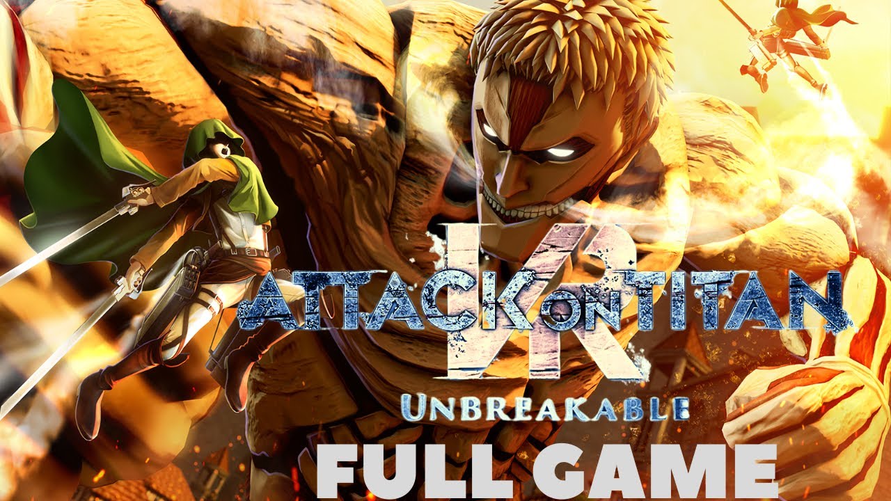 Attack on Titan VR Unbreakable FULL GAME WALKTHROUGH (4K 60FPS)