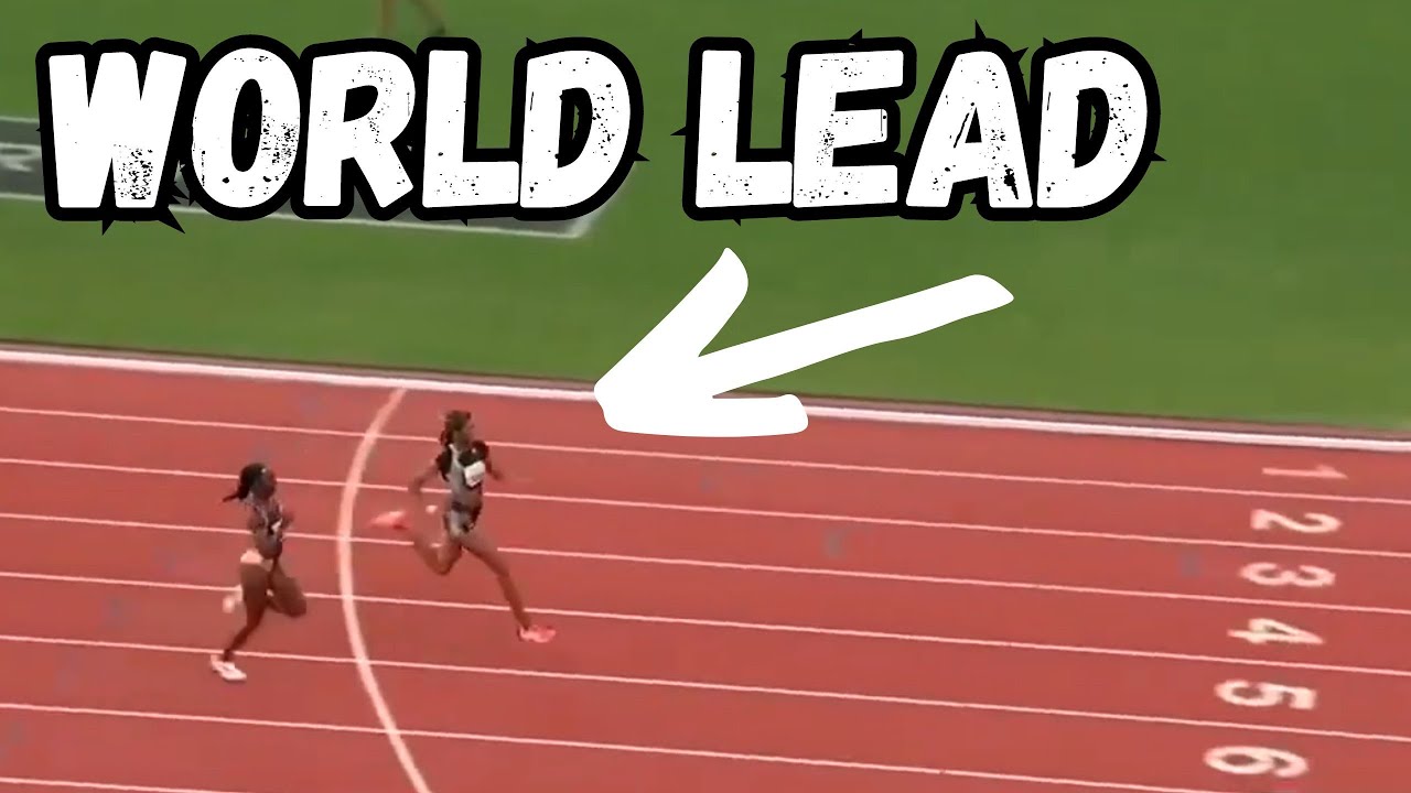 Gabby Thomas INSANE Season Opener || Texas Relays 2024