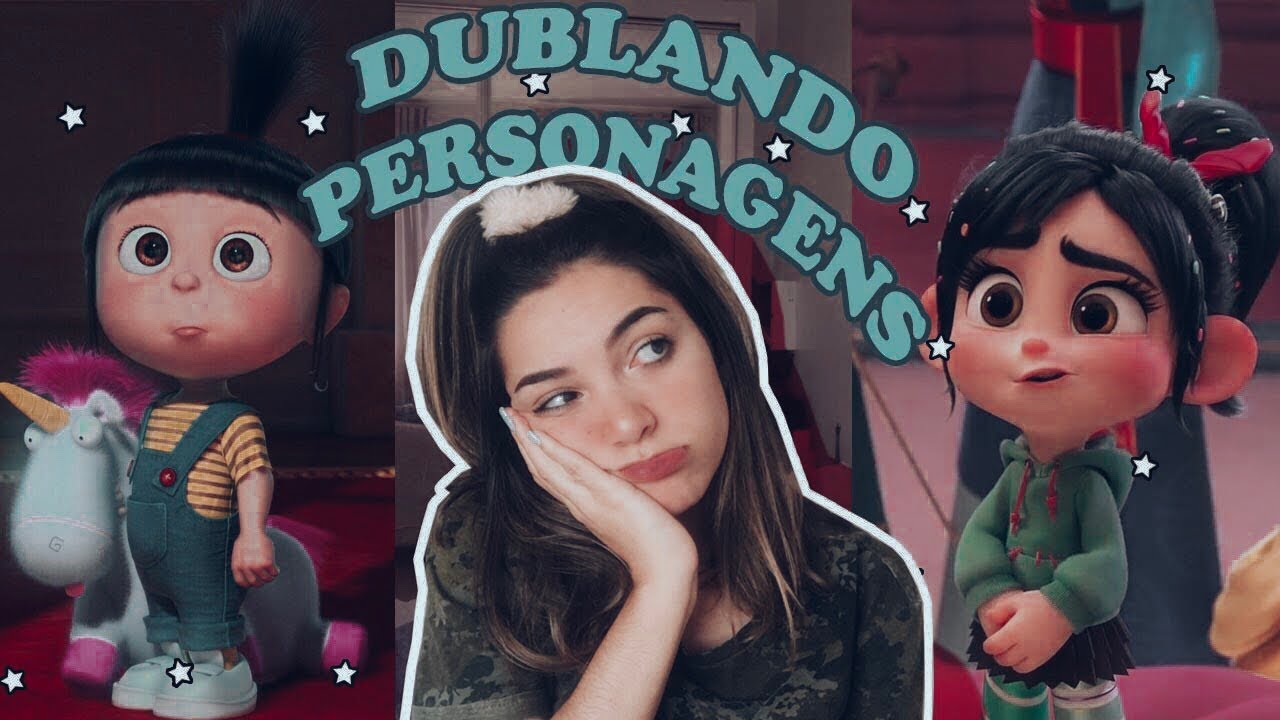 DUBLANDO PERSONAGENS FOFAS | Ana Laura Lopes