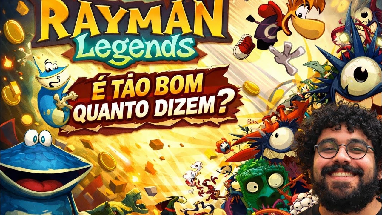 É tudo isso mesmo? Fui testar! Rayman Legends no Ps vita