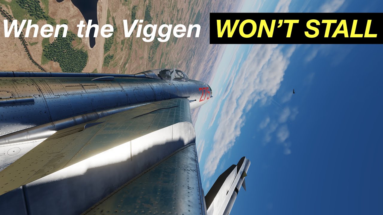 When the Viggen refuses to stall!