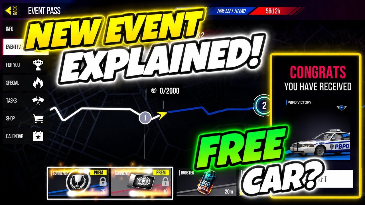 New Urban Pursuit Event, PBPD Racing Mode EXPLAINED! | Drive Zone Online