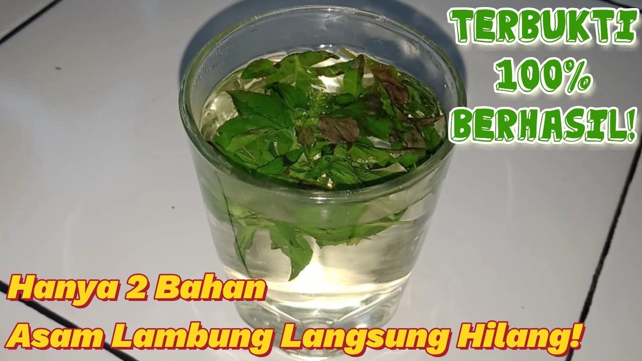 OBAT ASAM LAMBUNG PALING AMPUH || SEKALI MINUM LANGSUNG SEMBUH