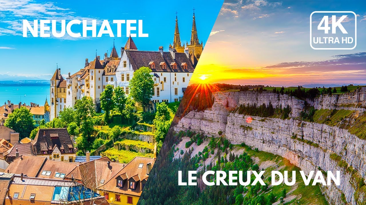 Exploring Creux-du-Van Canyon & Neuchâtel City