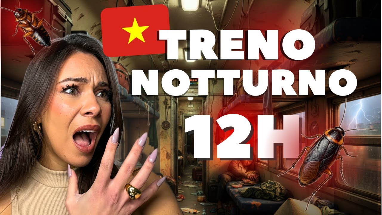 12H da INCUBO sul TRENO NOTTURNO in VIETNAM. 🇻🇳 