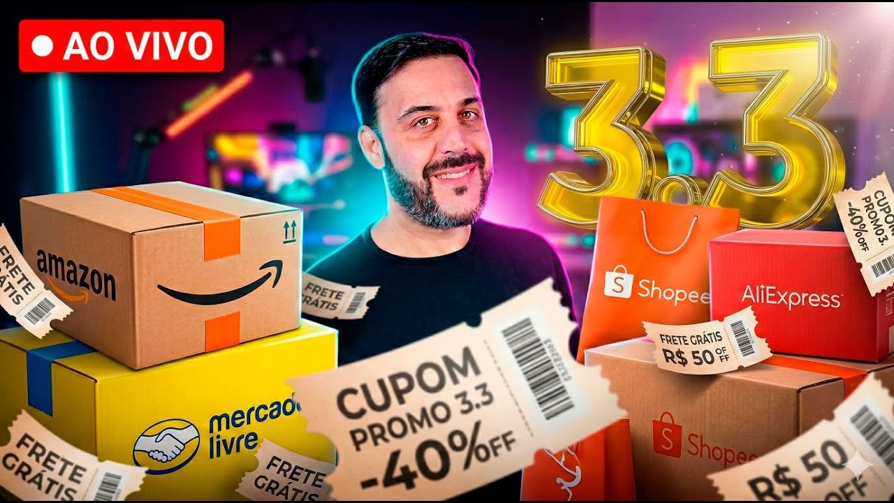 Super Live 3.3 - Dia de Comprar Barato com Muitos Cupons!