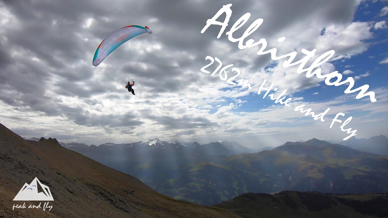 Hike and Fly zum Albristhorn (2762m) auf schönen Graten