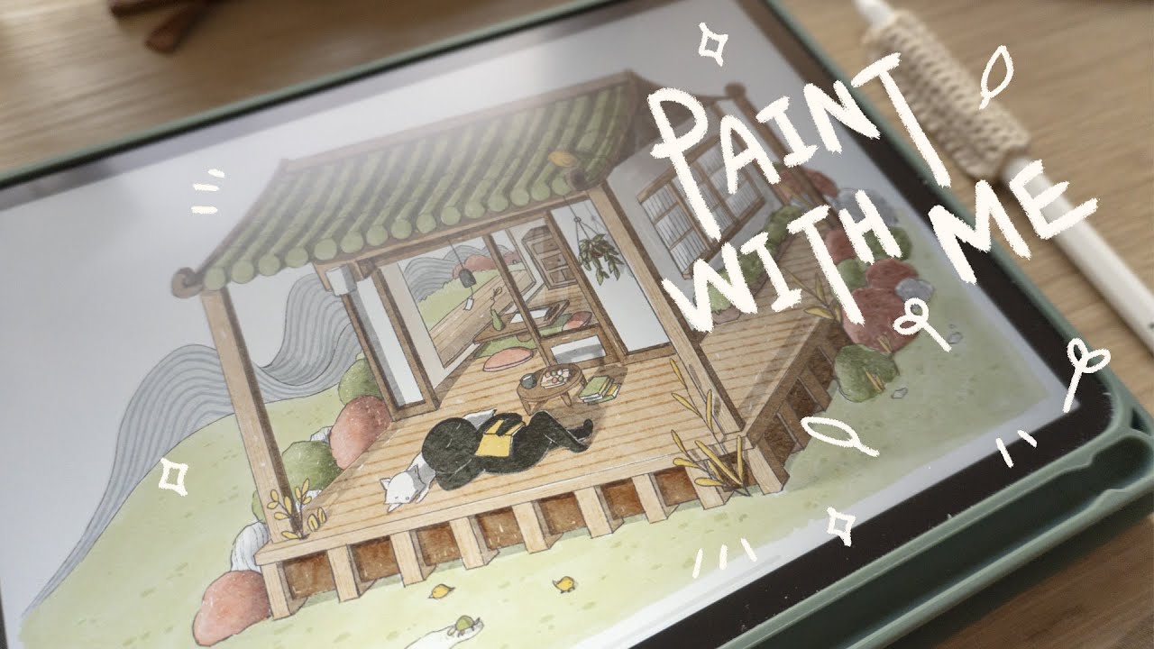 Procreate Painting Process | Paint With Me 🌳