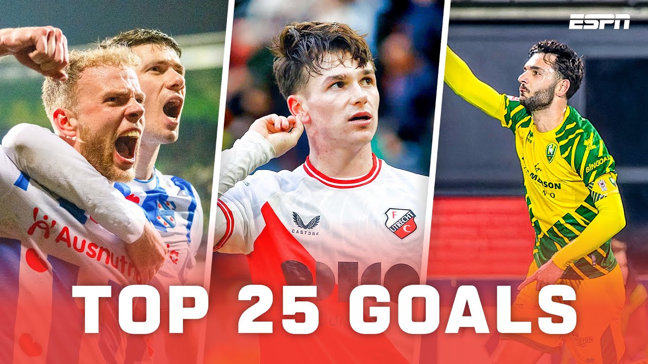 🤤 HEERLIJKE vrije trap, doelpunt met de HAK en MOOIE teamgoals 🎯  | TOP 25 GOALS