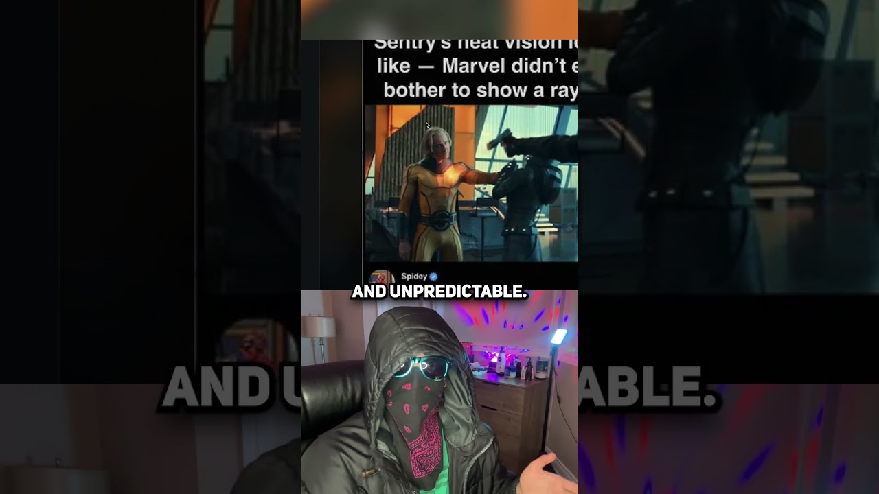 Sentry Heat Vision vs Superman Heat Vision