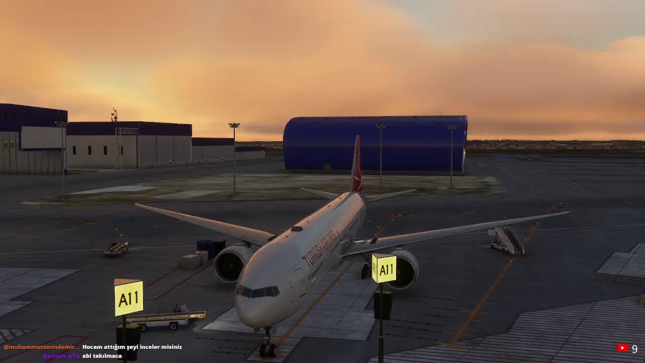 🌍 Boeing 777 | Karadeniz’den Hazar’a | LTCG–UBBB