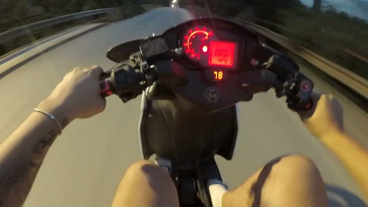 Aprilia SR70 Wheelies Stage6 Racing MK2 + R1400 on Board High End