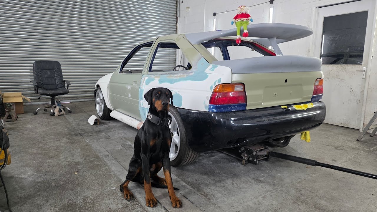 Создание реплики Ford Escort Cosworth - часть 5 на JM details