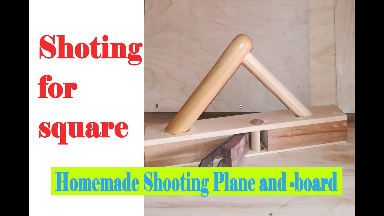 My homemade shooting plane and shooting board