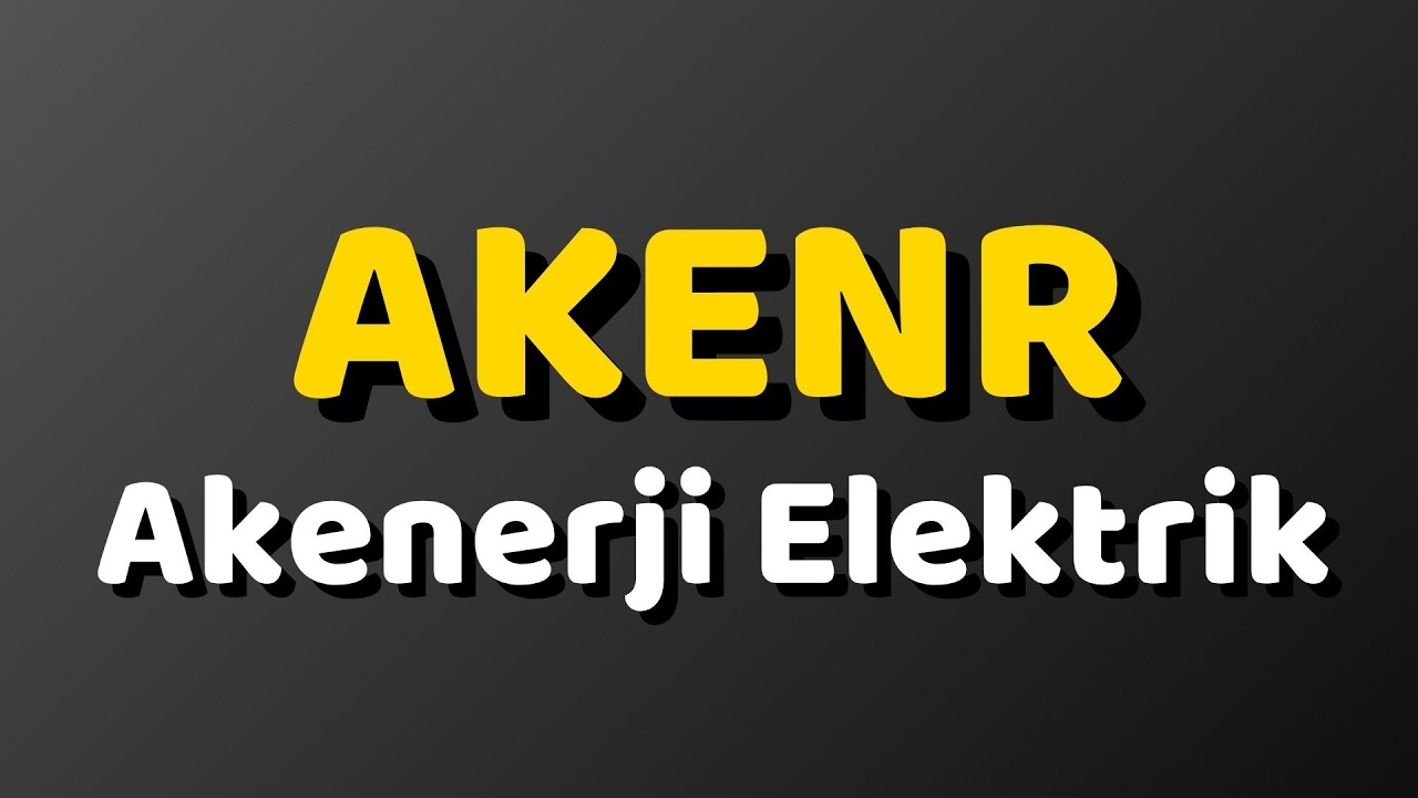 AKENR Akenerji Hisse Analiz ve Yorumu | Y&uuml;kseliş Başlıyor Mu?