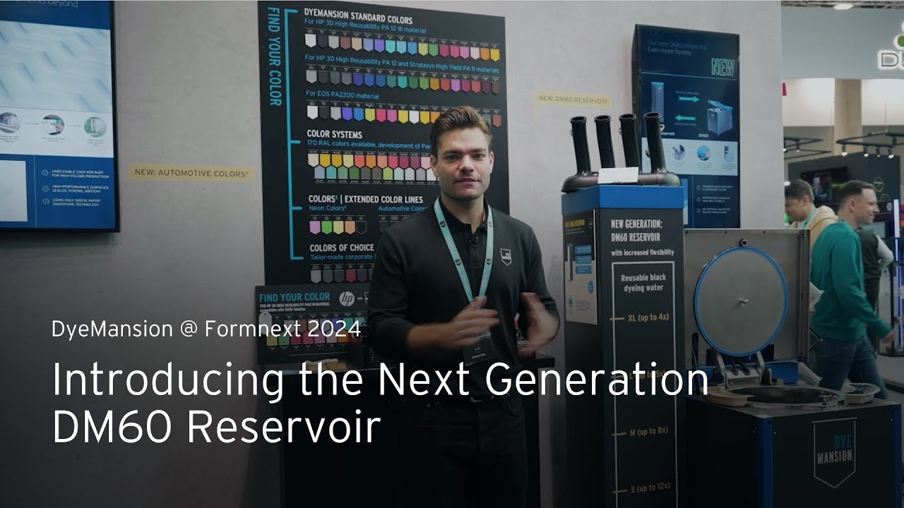 Formnext 2024: Introducting the New Generation DM60 Reservoir