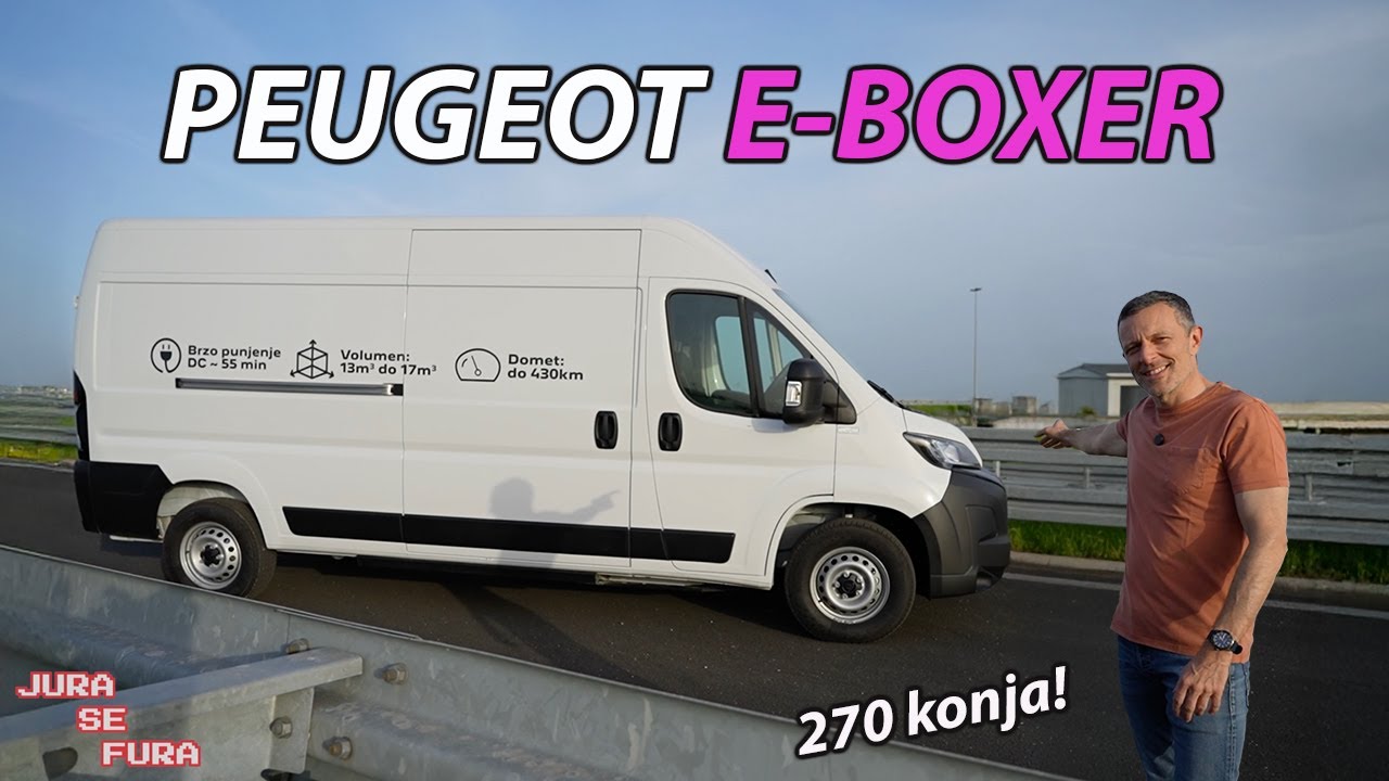 Matematika isplativosti kombija na struju! Peugeot E-Boxer - Jura se fura