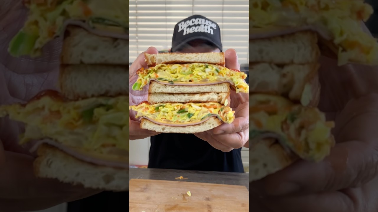 Use your eggs wisely by making Korean street toast #gilgeoritoast #eggbassador #incredibleegg #eggs