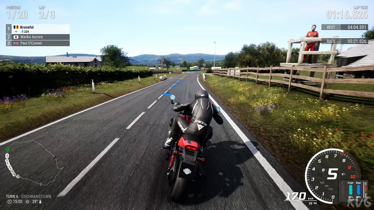 RIDE 4 - Ulster GP - Gameplay (PS5 UHD) [4K60FPS]