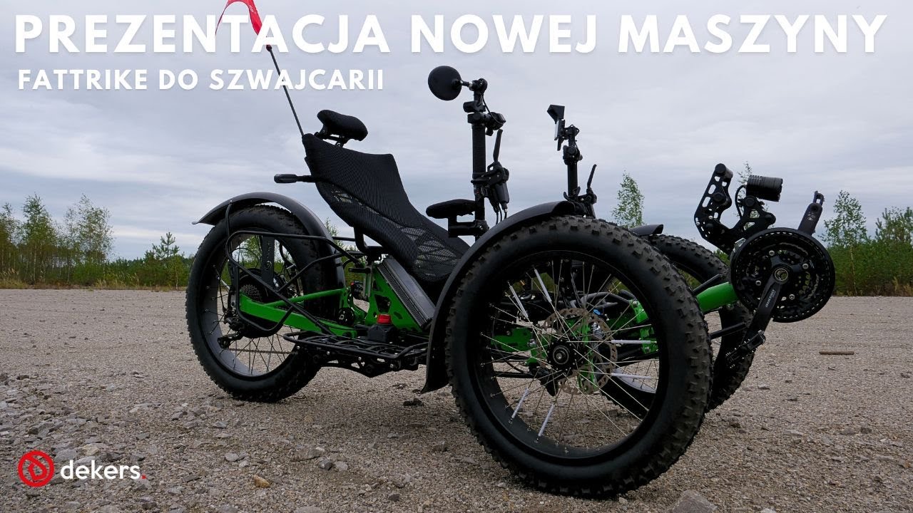 Prezentacja nowego trójkołowca - Fattrike w Szwajcarii