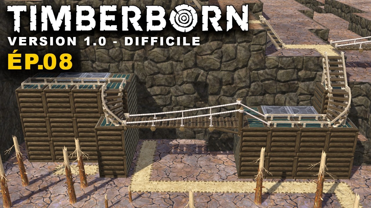 Début d'un gros chantier et palétuviers ! | Timberborn (1.0) Castoral Roc ép.08