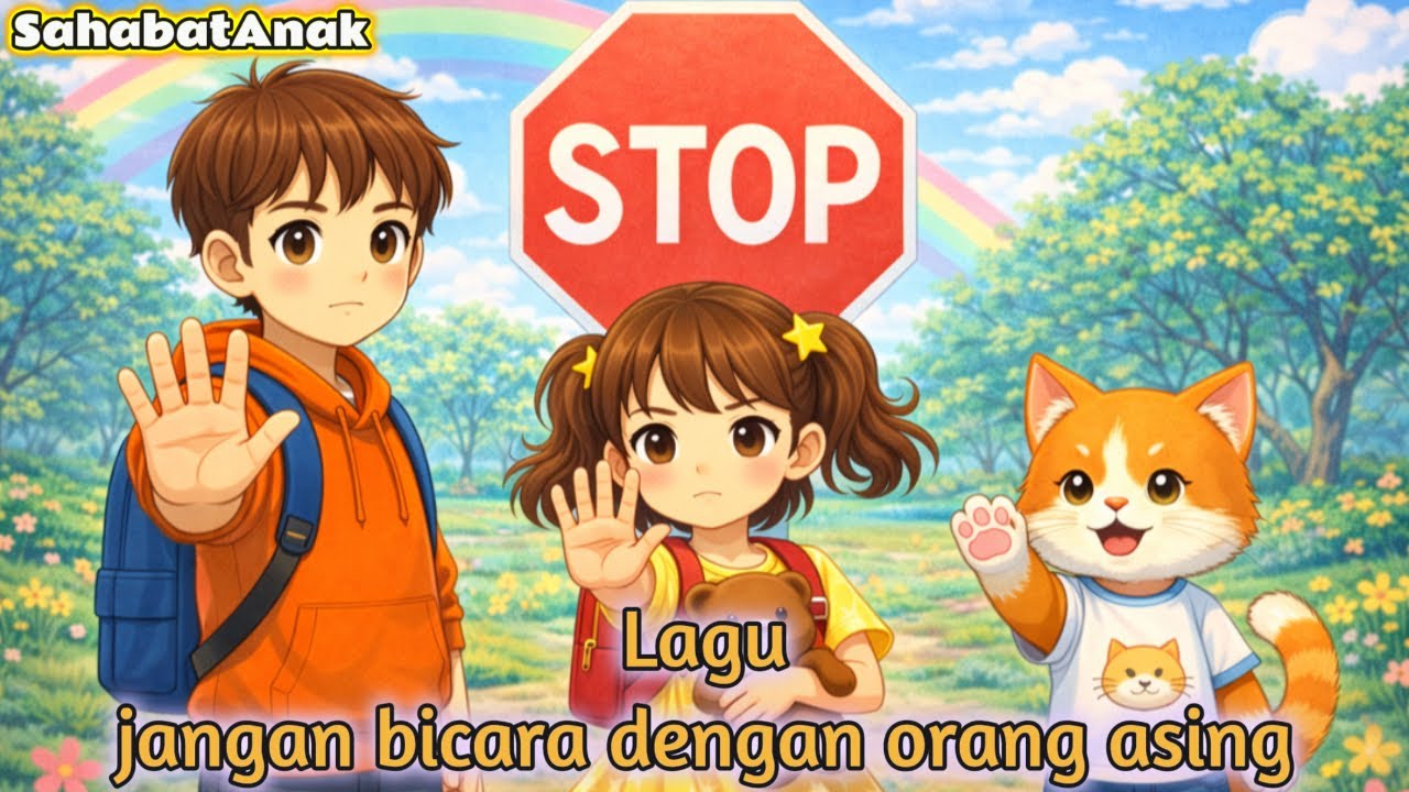 Jangan Bicara dengan Orang Asing | Lagu Anak Indonesia | Lagu Edukasi Anak