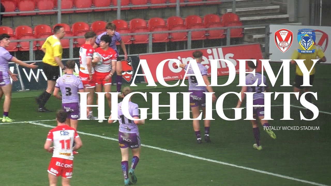 Highlights: Saints vs Warrington - Academy RD1