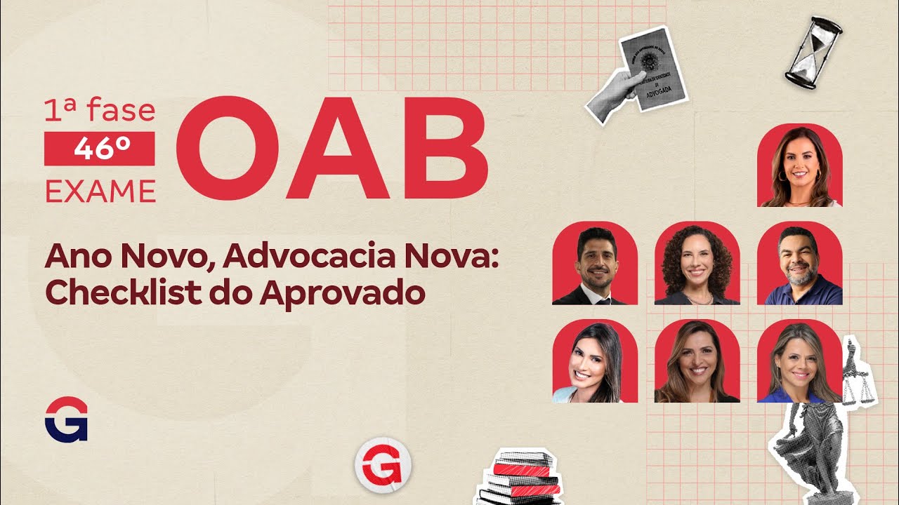 1&ordf; fase do 46&ordm; Exame da OAB | Ano Novo, Advocacia Nova: Checklist do Aprovado | Dia 2