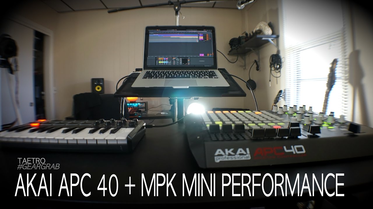 Akai MPK Mini & APC 40 Performance | TAETRO