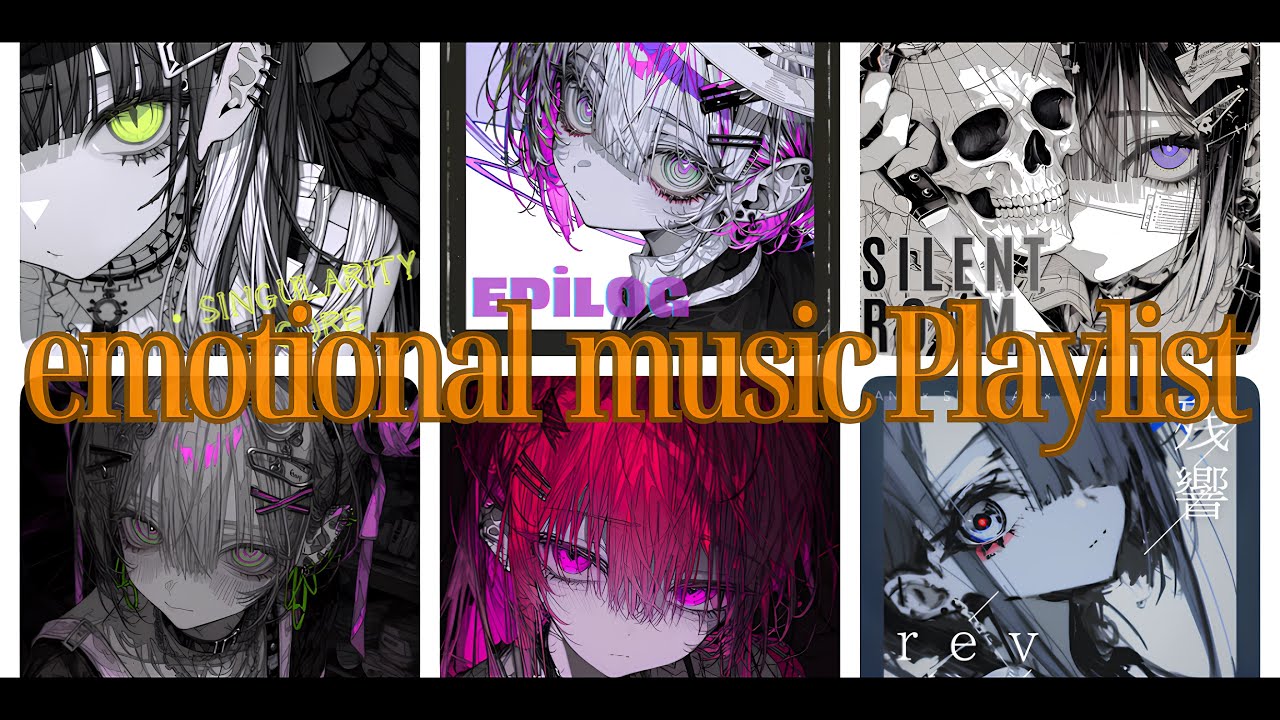 suno AI (๑˃̵ᴗ˂̵) エモ曲【テンションあがる曲】 【Play list】第二弾٩( ᐛ )و #作業用bgm#睡眠用bgm #sunoai #アニソン#病み#失恋