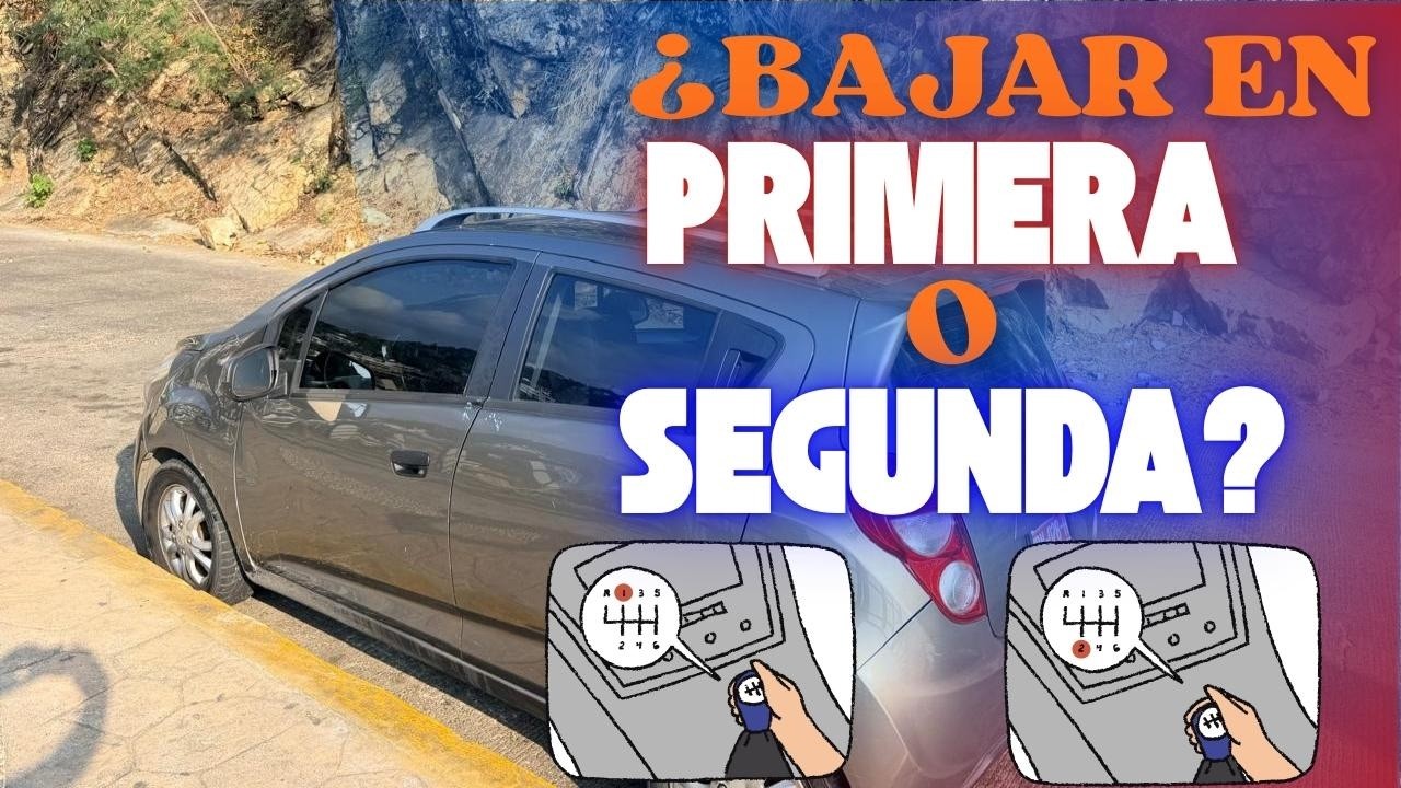 como bajar las pendientes en primera o segunda