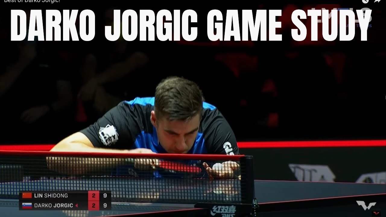 Why I analyse pro table tennis players - Darko Jorgic´s backhand centric game approach