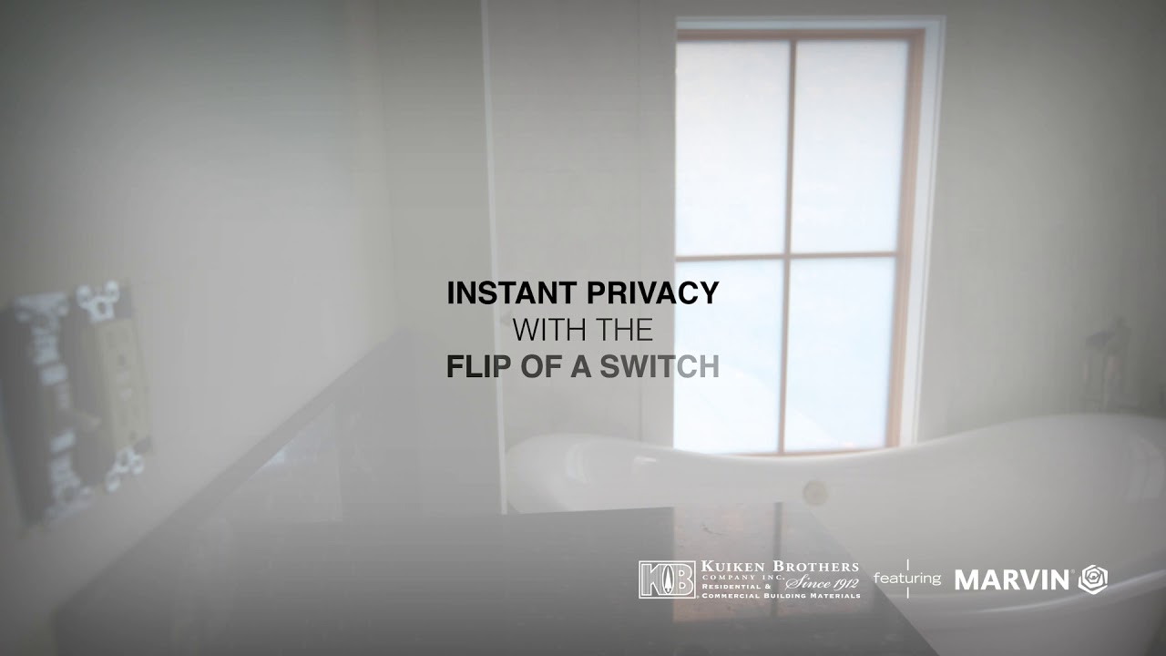 Must See, Switchable Privacy Glass from Marvin Windows - Available at Kuiken Brothers in NJ & NY