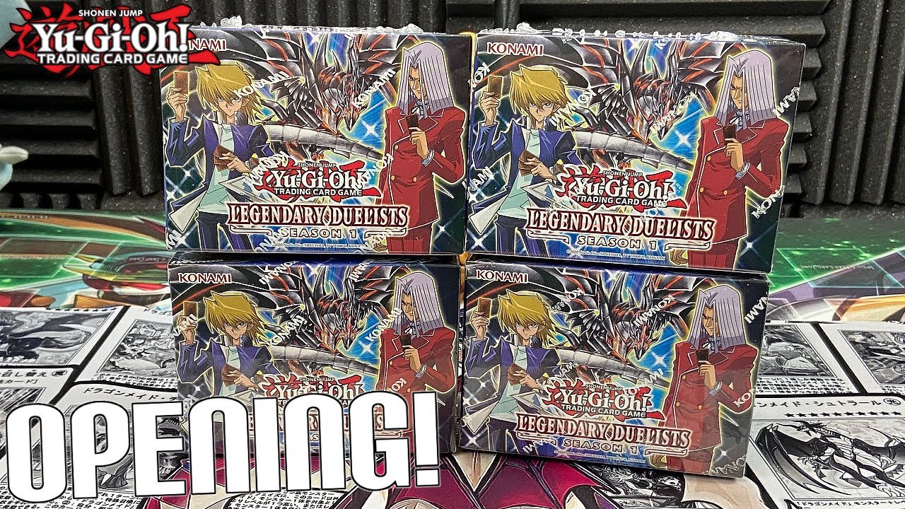NEW RARITIES! Yu-Gi-Oh! LEGENDARY DUELIST SEASON 1 OPENING