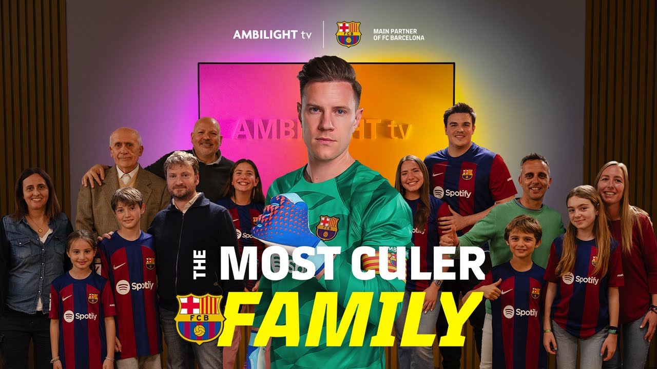 TER STEGEN! 😲 The FC Barcelona keeper SURPRISES culer families on the International Day of Families👪