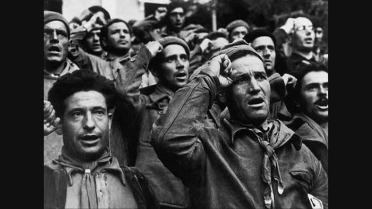 12 International Brigade Garibaldi -Song & Pictures- Guerra de Espana
