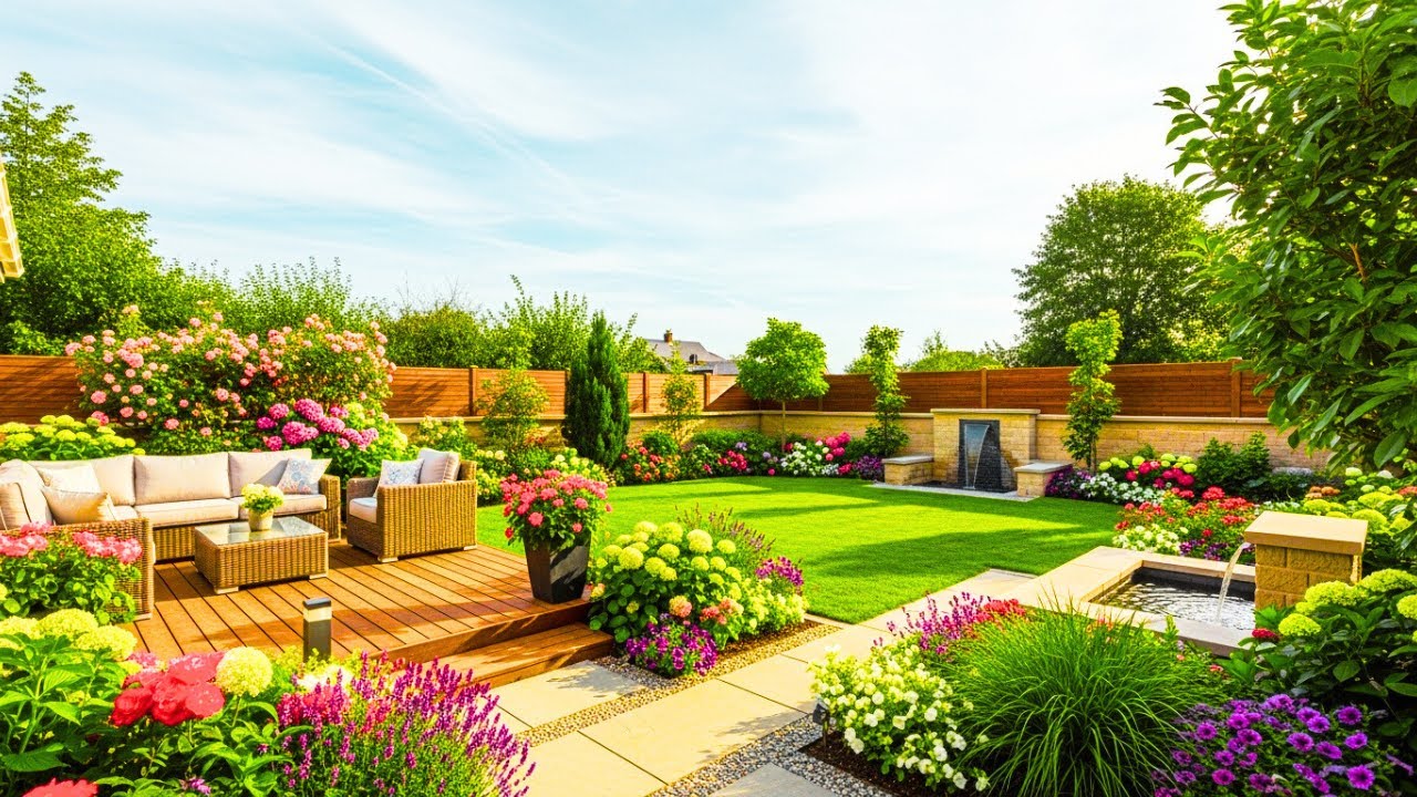 Garden Design & Landscaping Ideas for Backyards of Any Size Easy DIY Budget Friendly Weekend Project