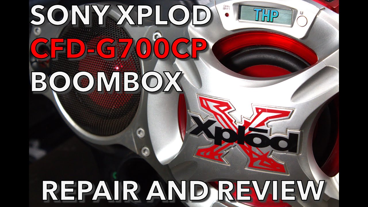 Sony CFD-G700CP Repair and Review