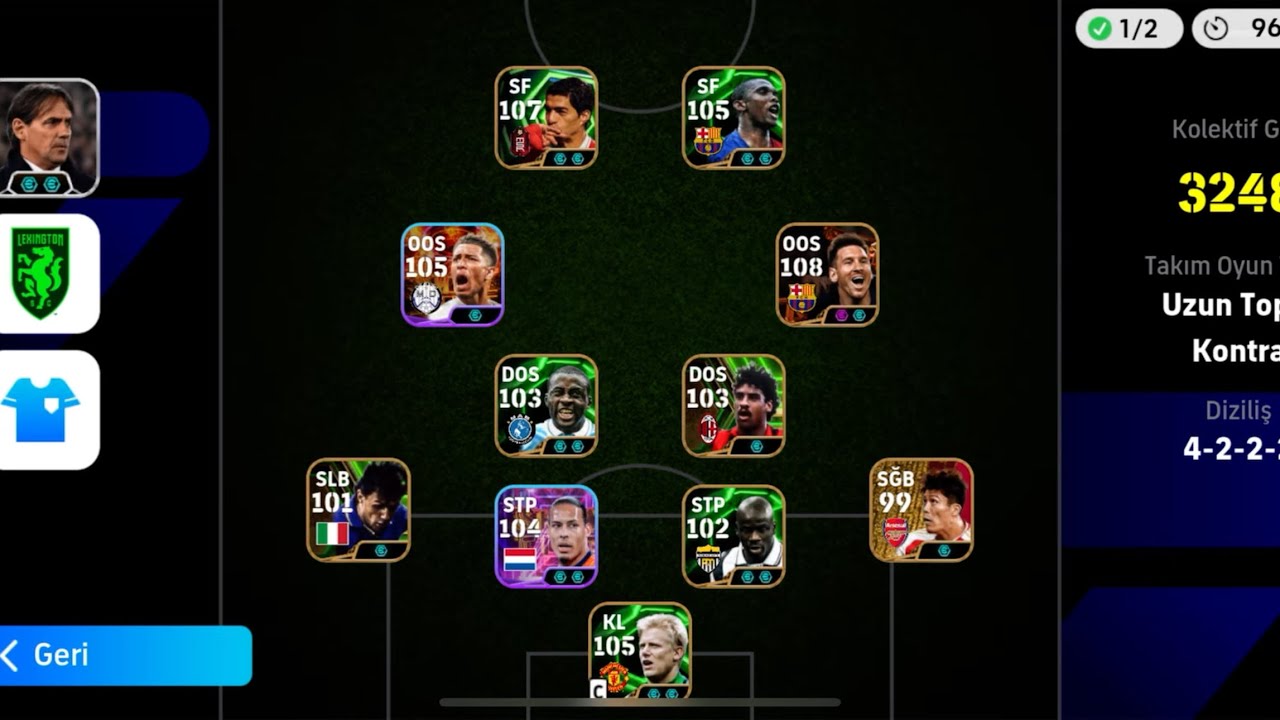 BALLON D’OR SAHİBİ OYUNCUYA KARŞI OYNADIM (E FOOTBALL MOBİLE)