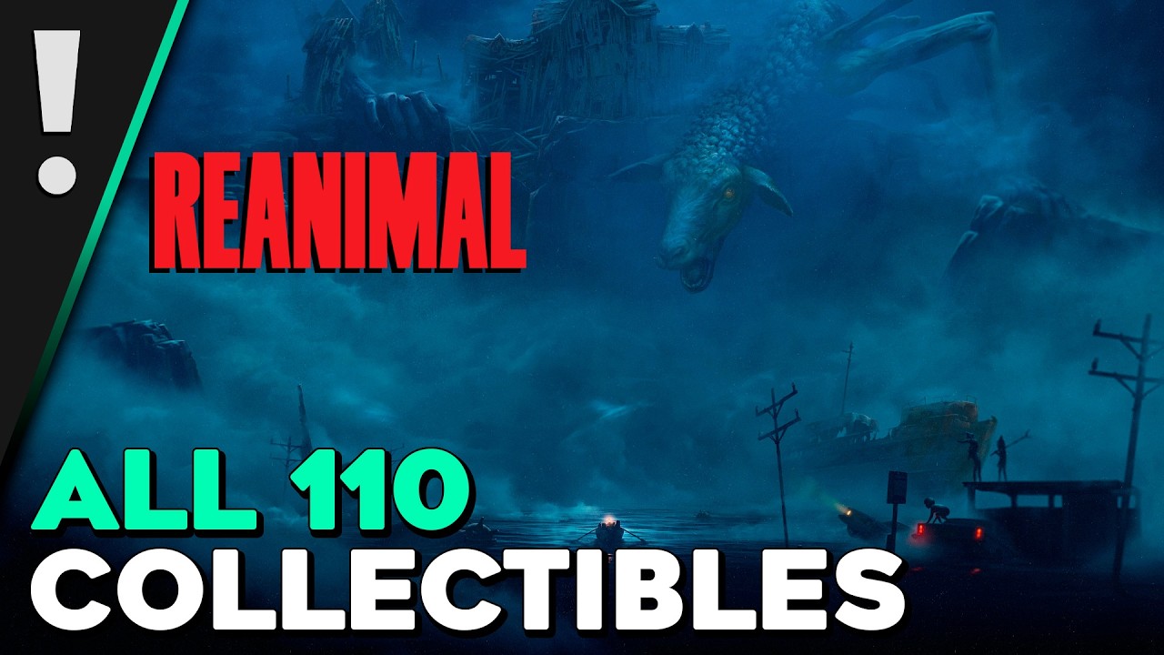 Reanimal All Collectibles & Trophies (All Endings, Masks, Secrets, Statues, Posters, Coffins...)
