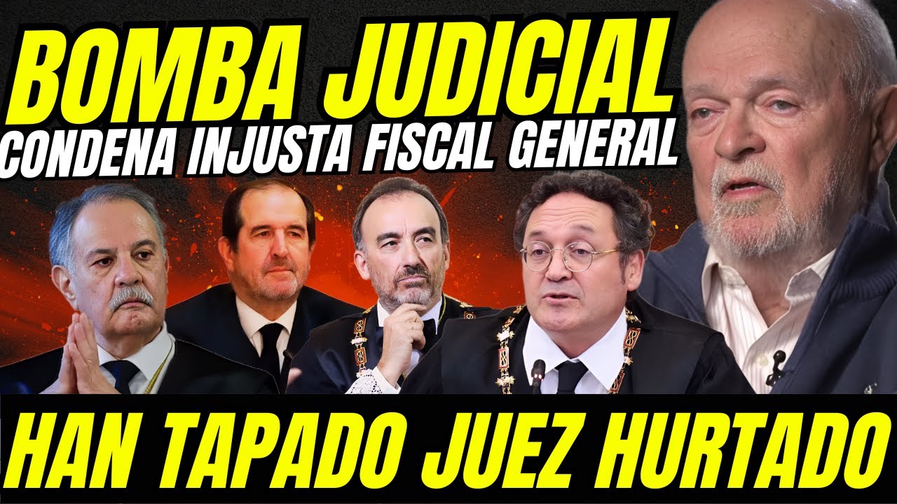 GOLPE DE ESTADO JUDICIAL &ldquo;CONDENA FISCAL GENERAL ESTADO&rdquo; MART&Iacute;N PALL&Iacute;N ESTALLA 