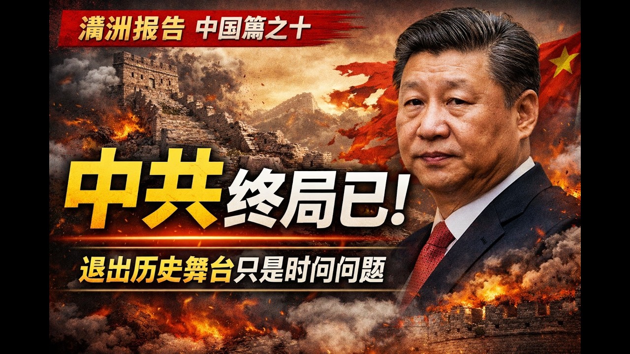 中共从未计划政治改革，习近平经济路线错误是什么？《满洲报告》中国篇第十集