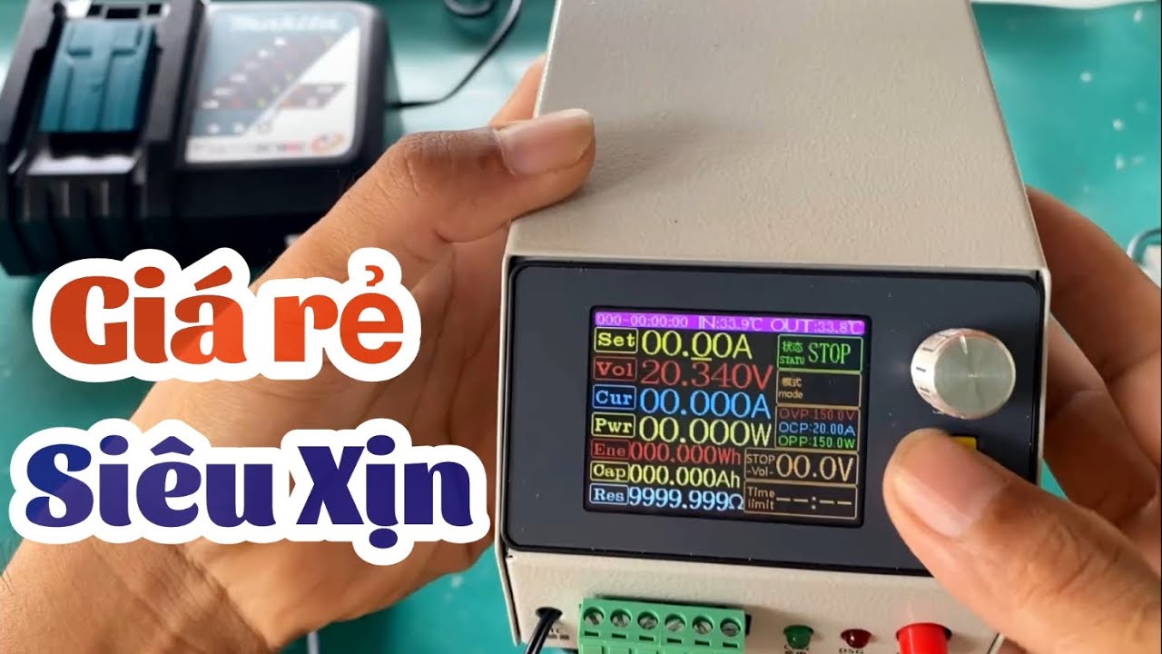 Hướng Dẫn Đấu Nối Và Sử Dụng Máy Test Dung Lượng Pin Giá Rẻ Mua Trên Shopee