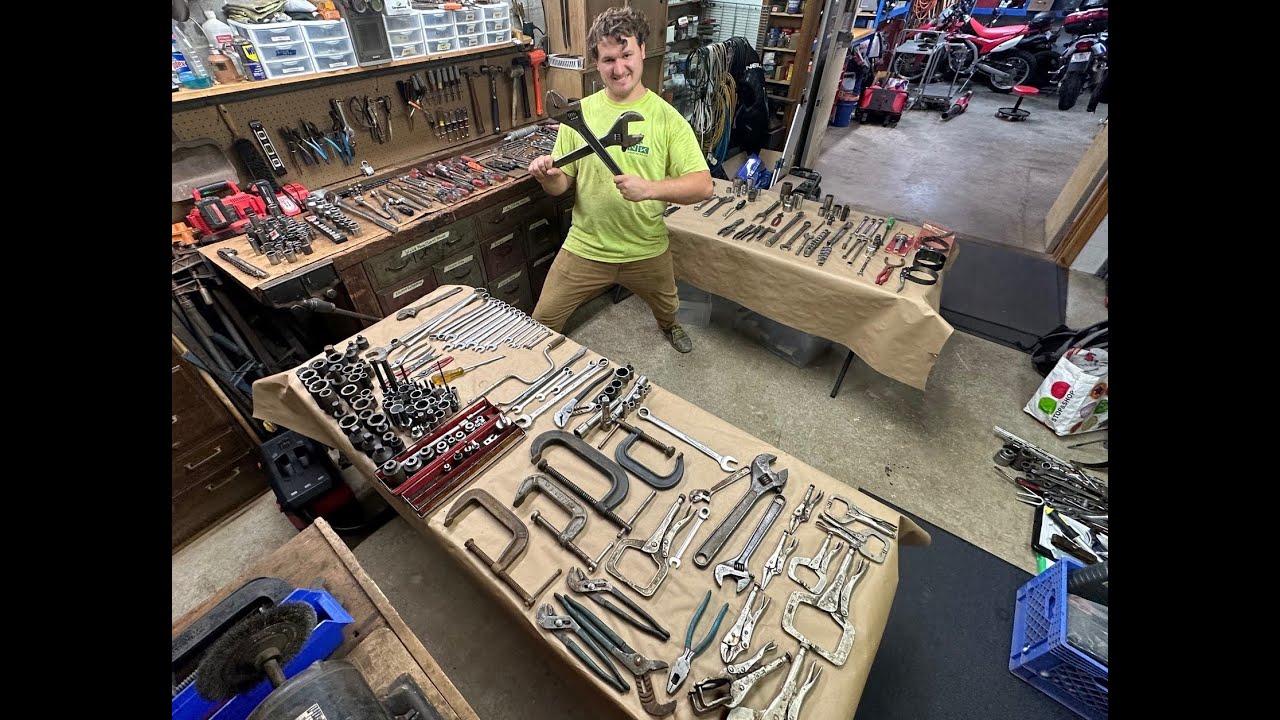 Bought 50 Years of a Diesel Mechanics Tool Collection - Proto SK Craftsman Snap On Mac Matco